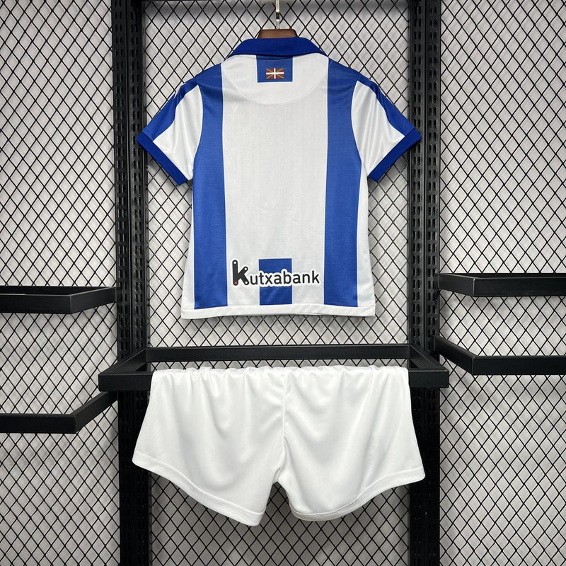 Conjunto Infantil Oficial do Real Sociedad 24/25 - Kids