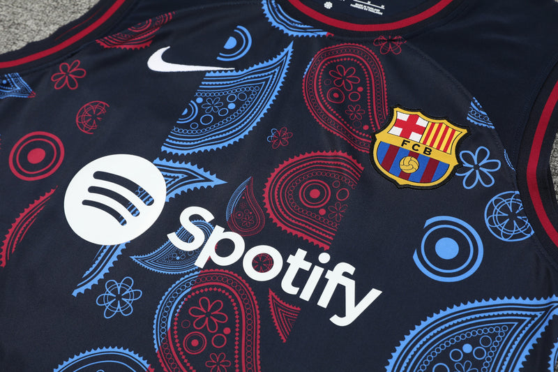 Kit Oficial do Barcelona 24/25 - Treino