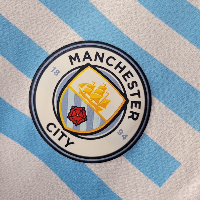 Camisa Oficial do Manchester City 22/23 - Pré Jogo