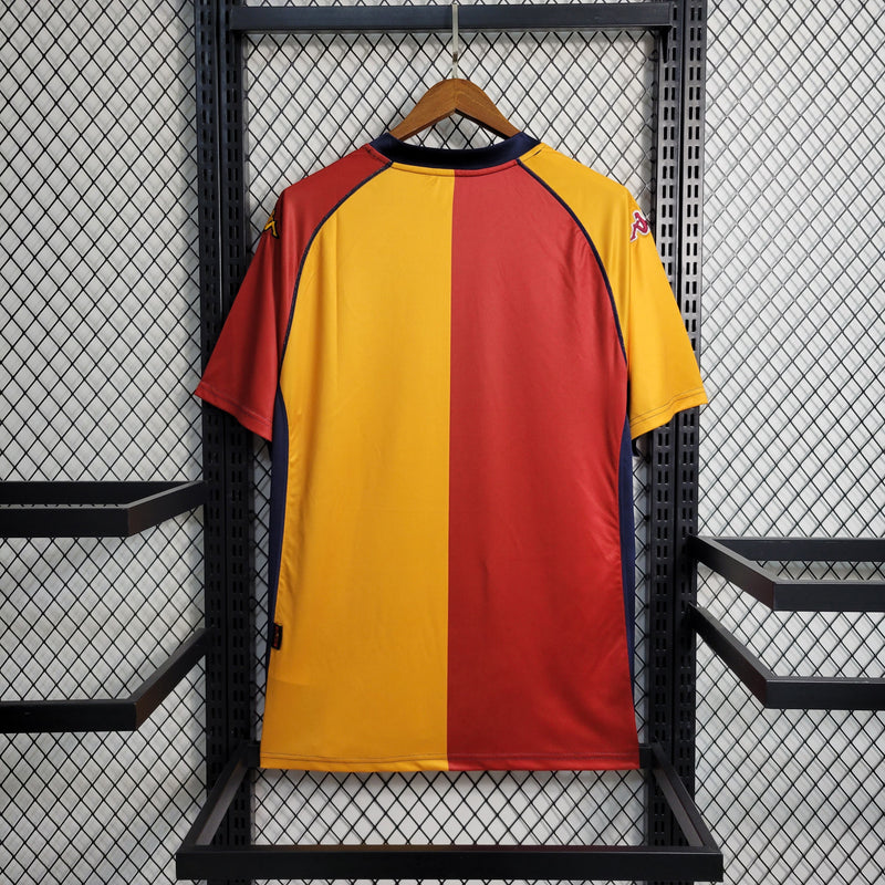 Camisa Retrô do Roma 2001/2002