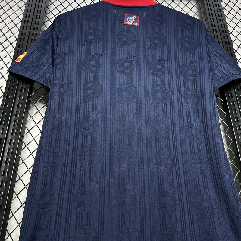 Camisa Retrô da Espanha 1996