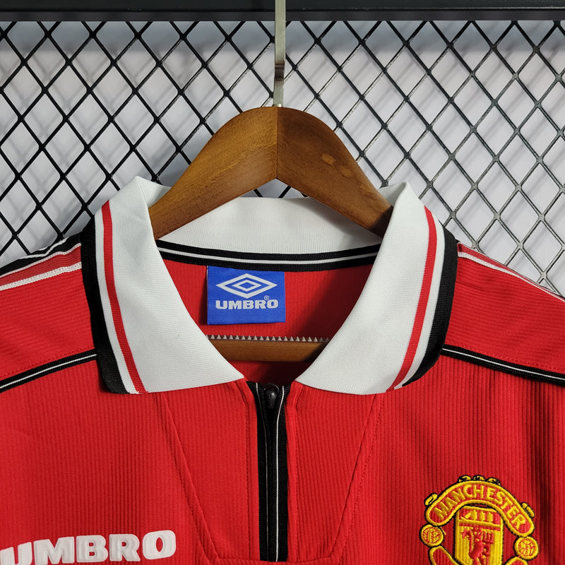 Camisa Retrô do Manchester United 1998/1999