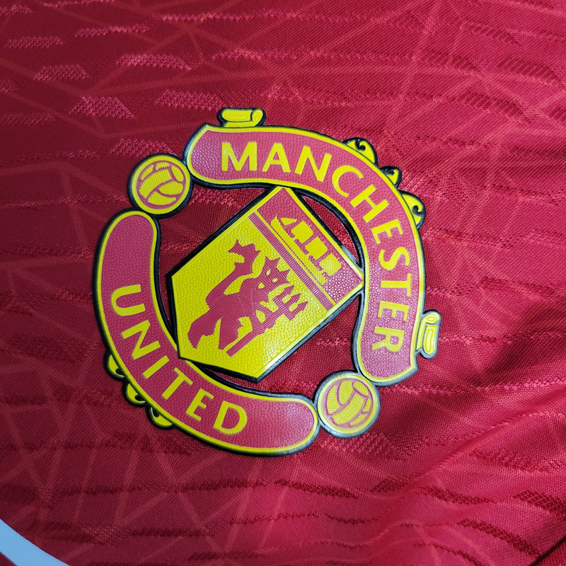 Camisa Oficial do Manchester United 23/24 - Versão Jogador