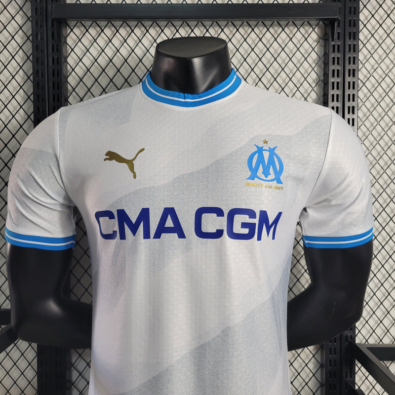 Camisa Oficial do Olympique de Marseille 23/24 - Versão Jogador