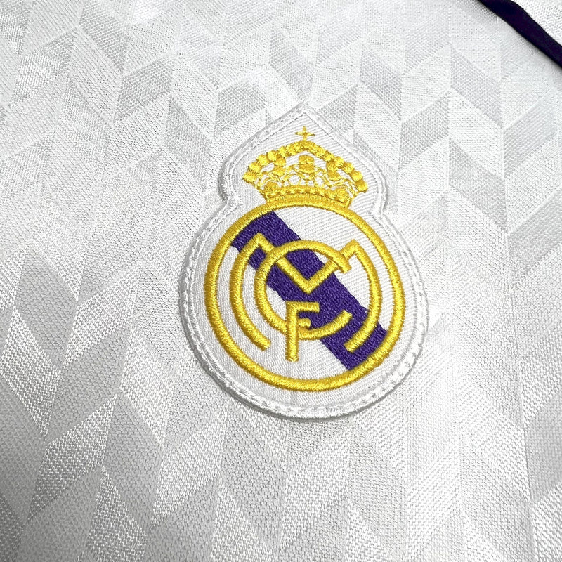 Camisa Retrõ do Real Madrid 1988/1989