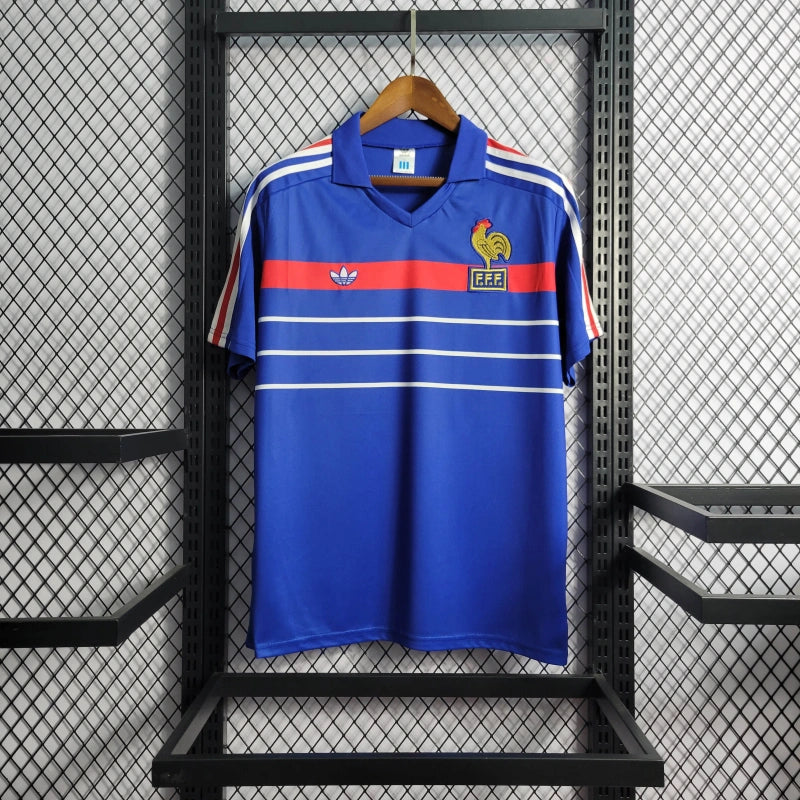 Camisa Retrô da França 1984/1986