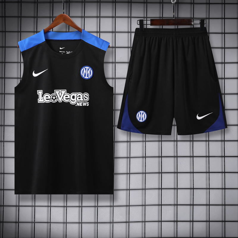 Kit Oficial da Inter de Milão 24/25 - Treino