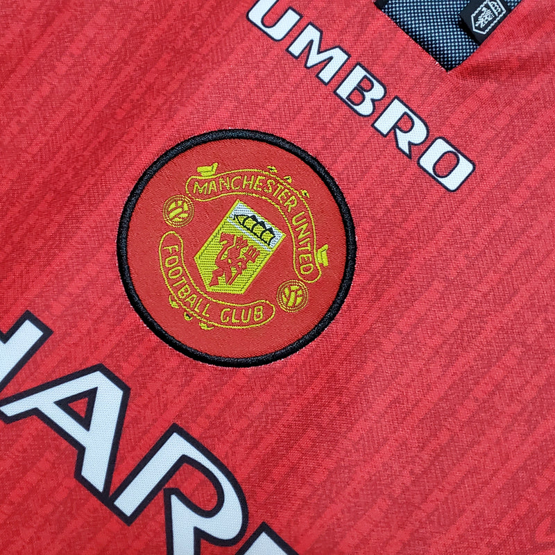 Camisa Retrô do Manchester United 1996