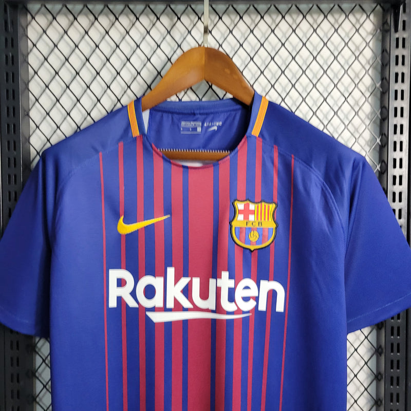 Camisa Retrô do Barcelona 2017/2018