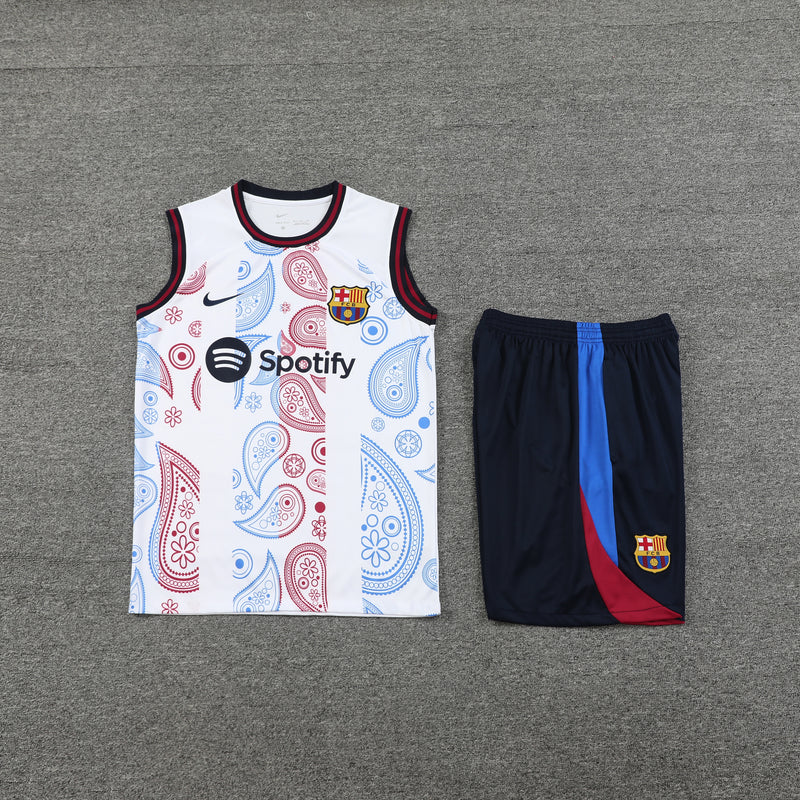 Kit Oficial do Barcelona 24/25 - Treino