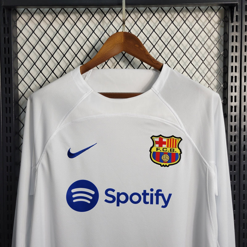 Camisa 2 Oficial do Barcelona 23/24 - Manga Longa