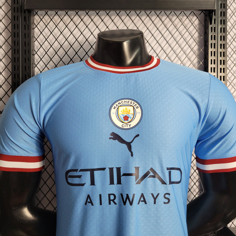 Camisa Oficial do Manchester City 22/23 - Versão Jogador