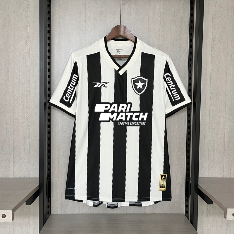 Camisa Oficial do Botafogo 24/25 Versão Torcedor - Completa com Patrócionios