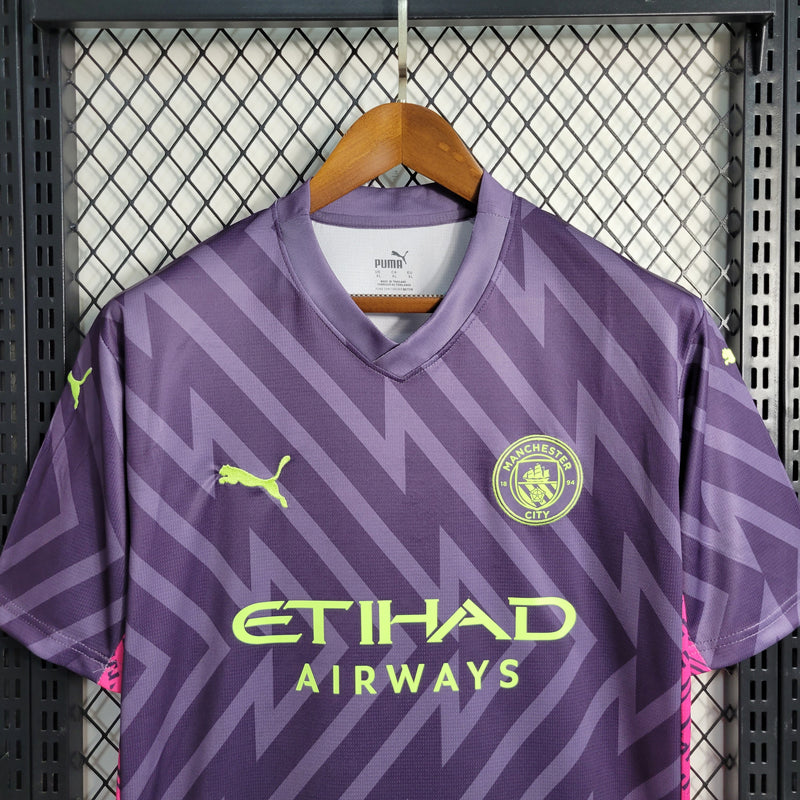 Camisa Oficial do Manchester City 23/24 - Goleiro