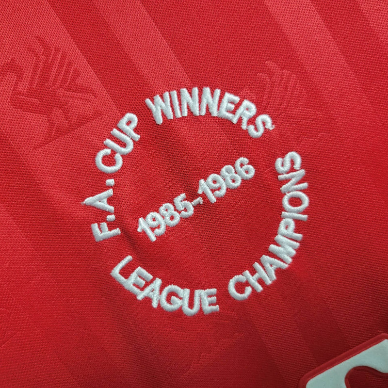 Camisa Retrô do Liverpool 1985/1986