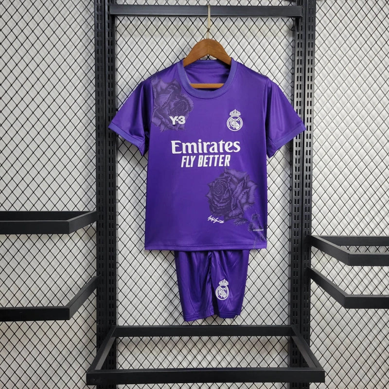 Conjunto Infantil Oficial do Real Madrid 24/25 Edição Especial - Kids