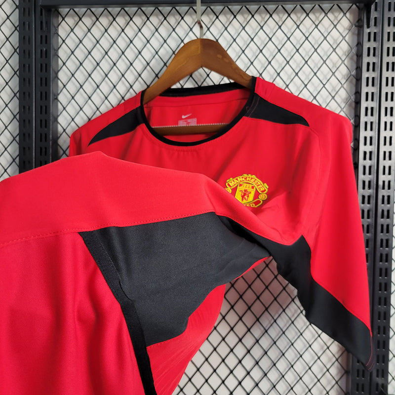 Camisa Retrô do Manchester United 2002/2004