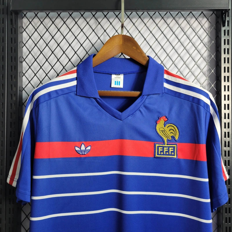 Camisa Retrô da França 1984/1986