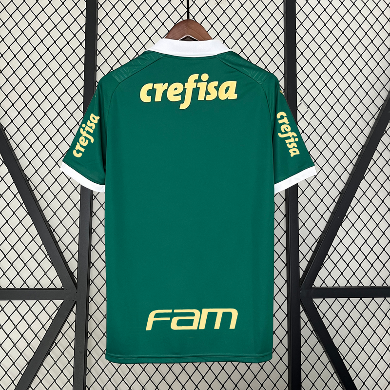 Camisa Oficial do Palmeiras 24/25 Versão Torcedor - Completa com Patrocínios