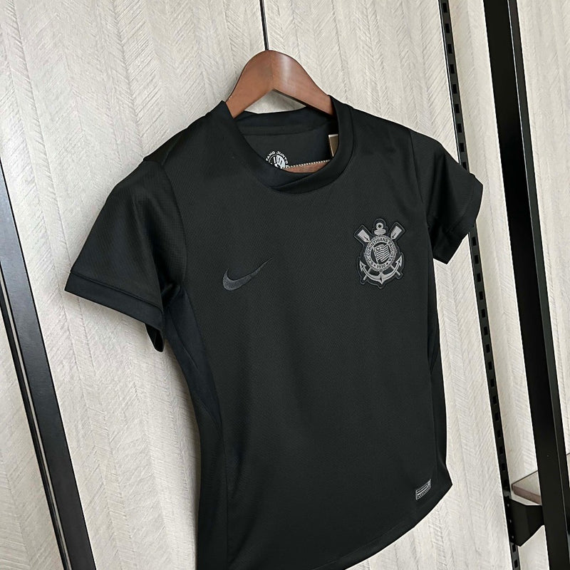 Camisa 2 Feminina Oficial do Corinthians 24/25 Versão Torcedor - Baby Look