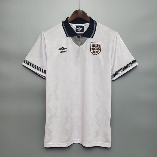 Camisa Retrô da Inglaterra 1990