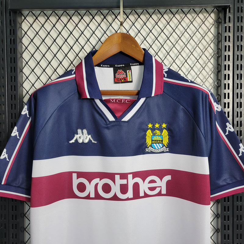 Camisa Retrô do Manchester City 1997/1998