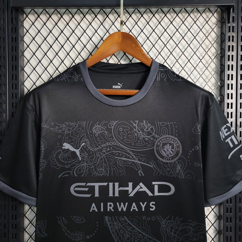 Camisa Oficial do Manchester City 23/24 - Edição Black Especial