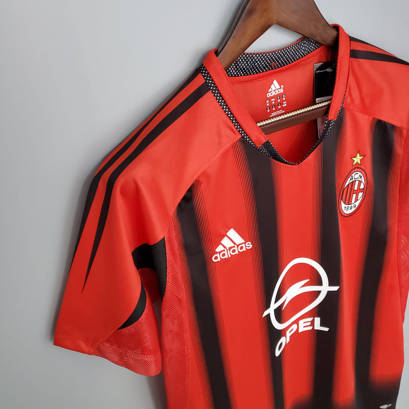 Camisa Retrô do Milan 2004/2005