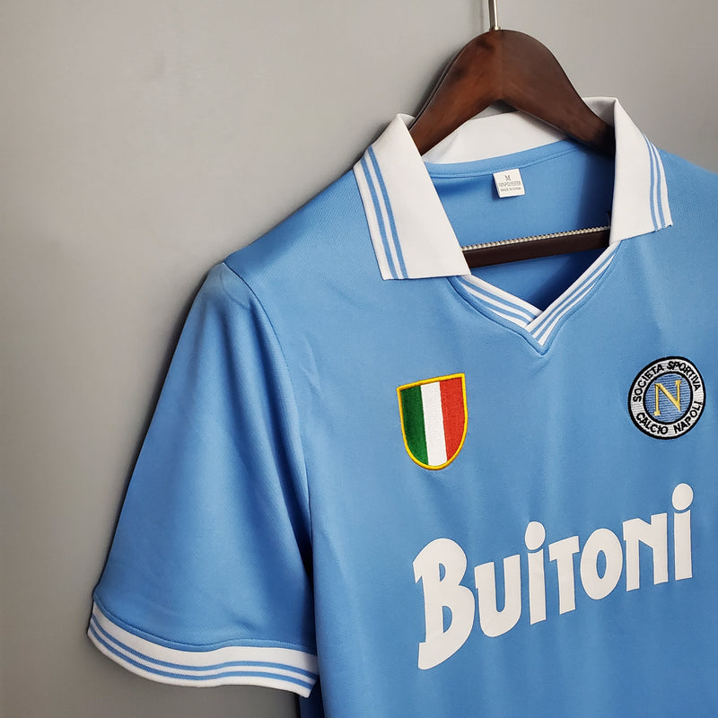 Camisa Retrô do Napoli 1986/1987