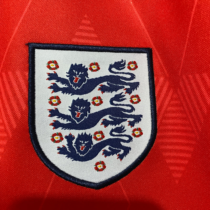 Camisa Retrô da Inglaterra 1990