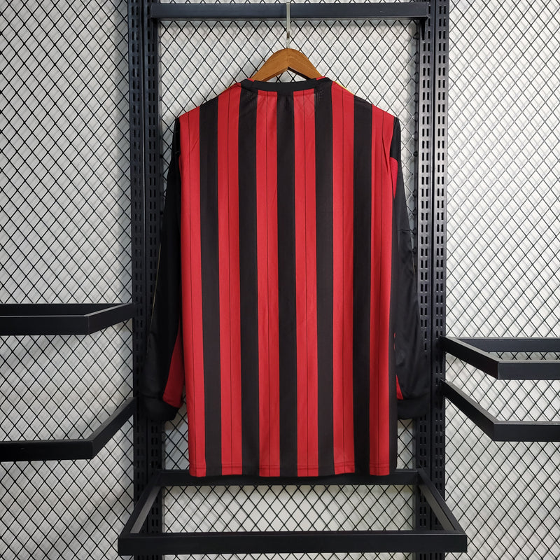 Camisa Retrô do Milan 2013/2014 - Manga Longa