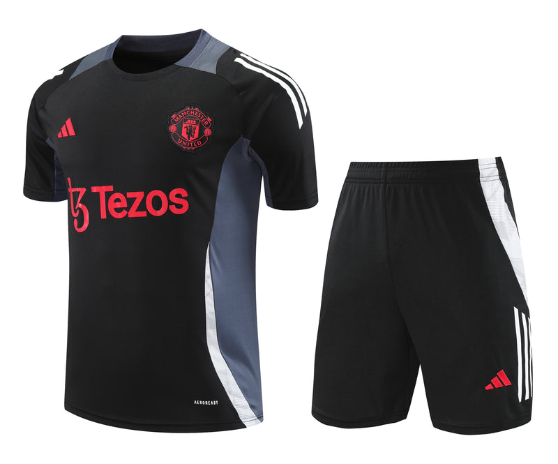 Kit Oficial do Manchester United 24/25 - Treino