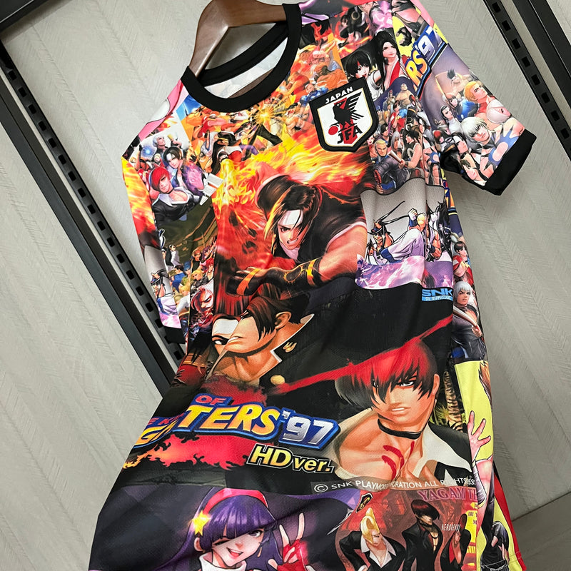 Camisa Oficial da Japão 24/25 Versão Torcedor - Edição The King Of Fighters