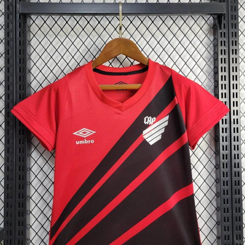 Camisa Feminina Oficial do Athletico Paranaense 24/25 Versão Torcedor - Baby Look