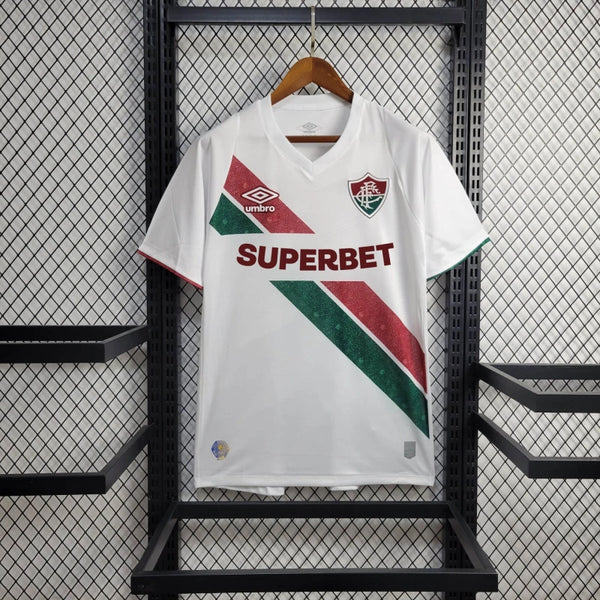 Camisa 2 Oficial do Fluminense 24/25 Versão Torcedor - Completa com Patrócinios