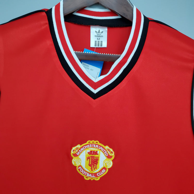 Camisa Retrô do Manchester United 1985/1986