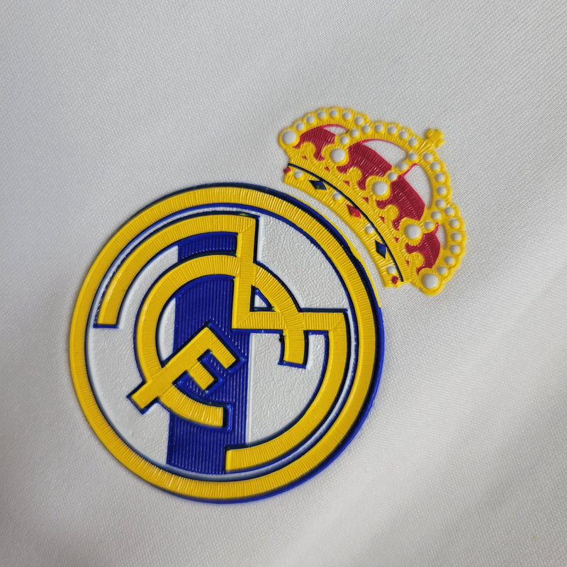 Camisa Retrô do Real Madrid 2011/2012 - Manga Longa