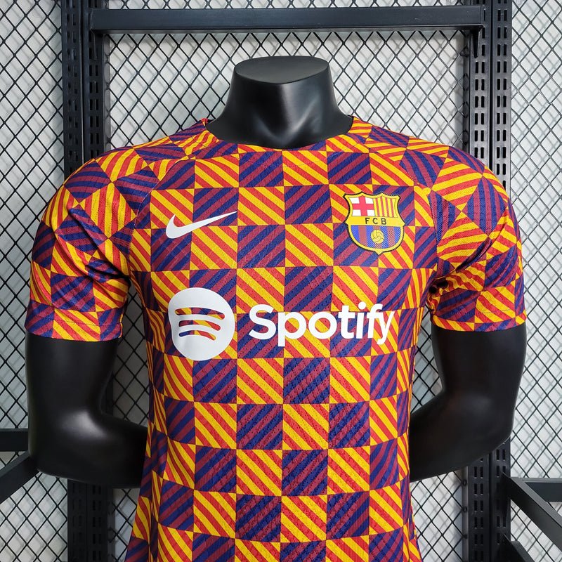 Camisa Oficial do Barcelona 23/24 Versão Jogador - Treino