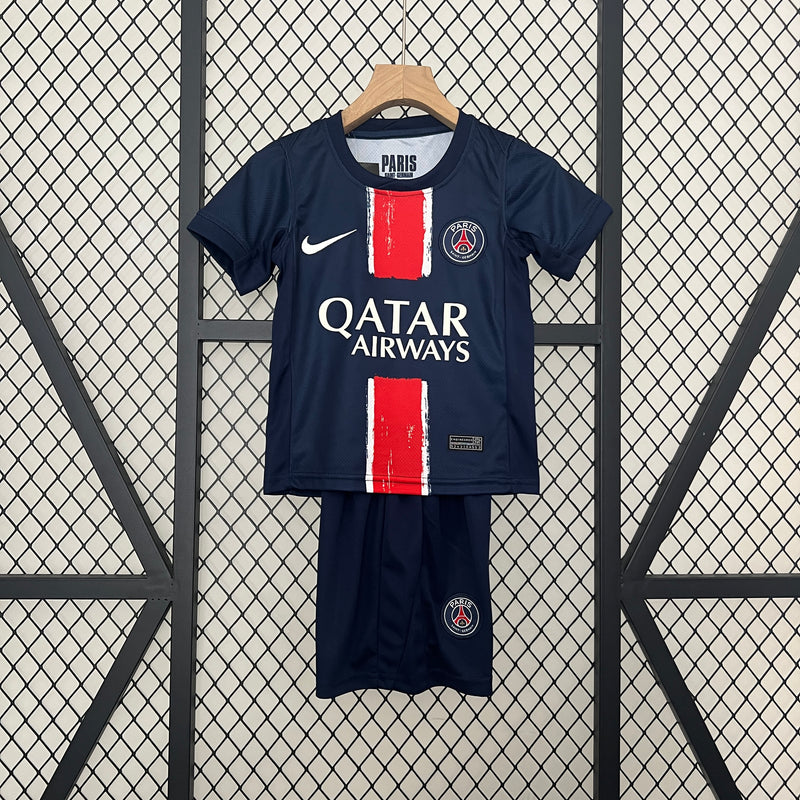 Conjunto Infantil Oficial do PSG 24/25 - Kids