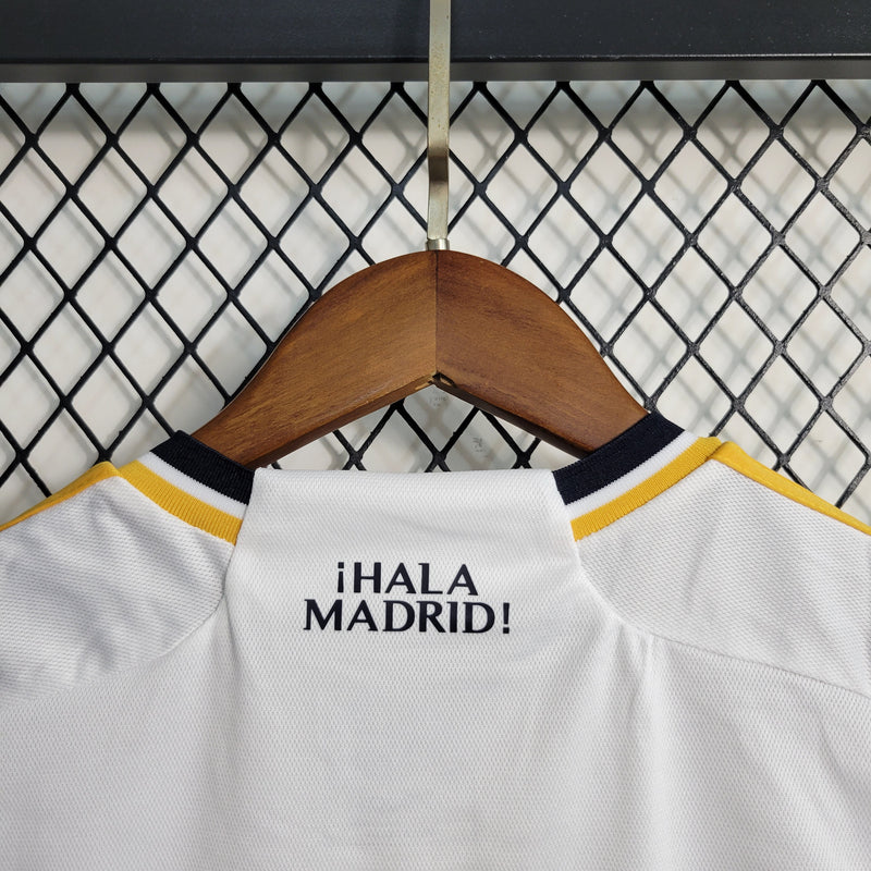 Conjunto Infantil Oficial do Real Madrid 23/24 - Kids