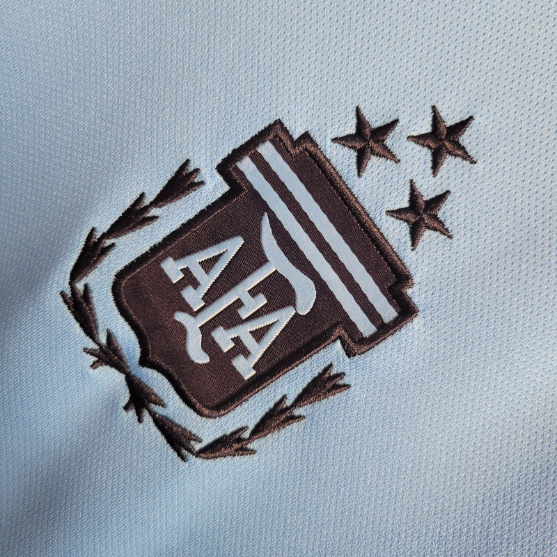 Camisa Oficial da Argentina 23/24 Treino - Completa Com Patrocínio