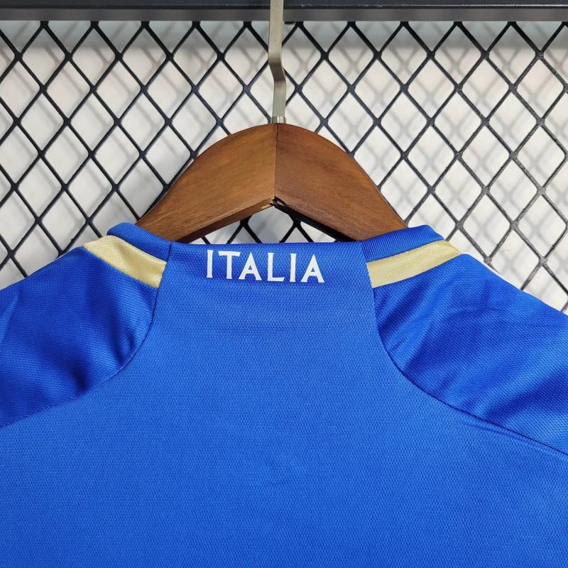 Camisa Feminina Oficial da Itália 23/24 Versão Torcedor - Baby Look