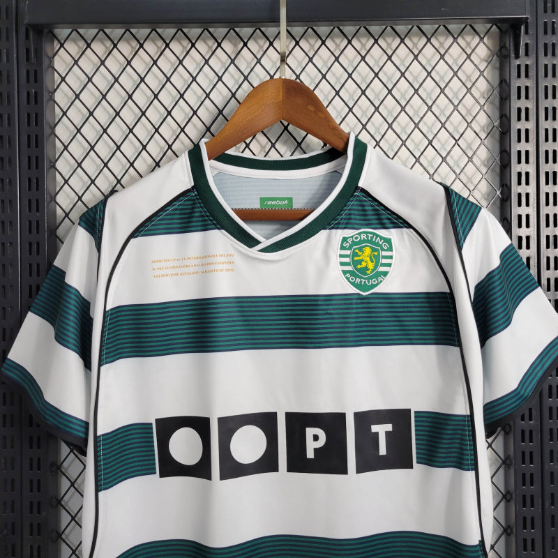 Camisa Retrô do Sporting 2001/2003