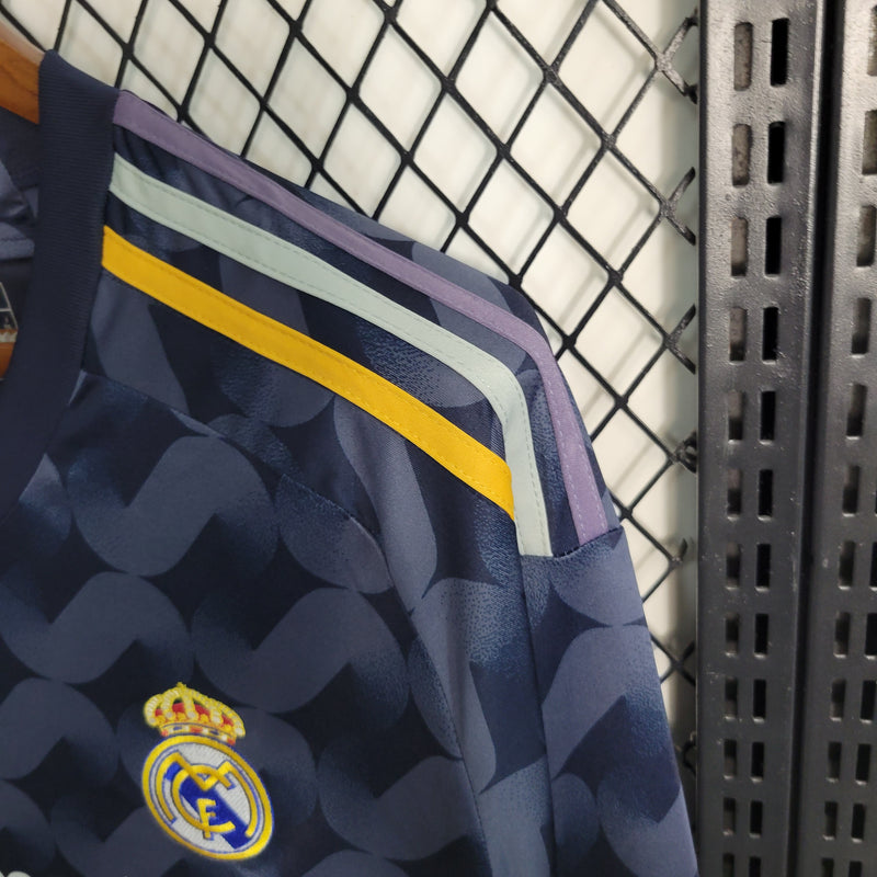 Camisa 2 Oficial do Real Madrid 23/24 - Manga Longa