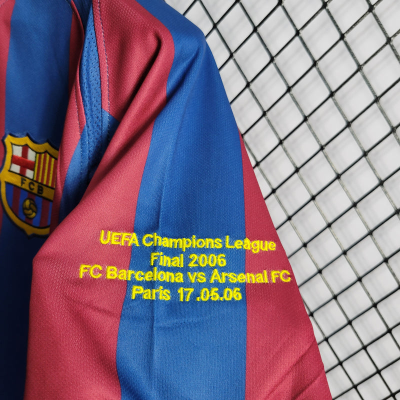 Camisa Retrô do Barcelona 2006