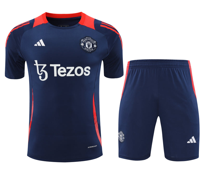 Kit Oficial do Manchester United 24/25 - Treino