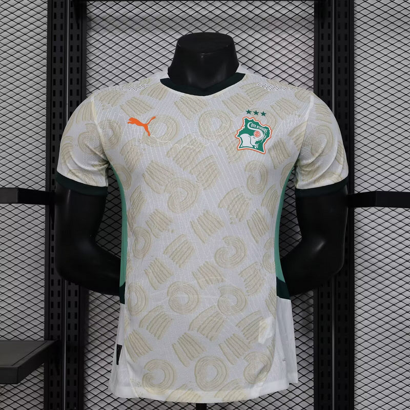 Camisa Oficial da Costa do Marfim 24/25 - Versão Jogador