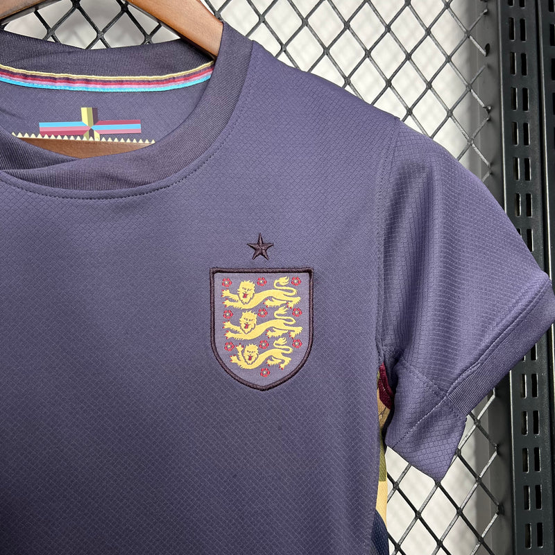 Camisa Feminina Oficial da Inglaterra 24/25 - Baby Look