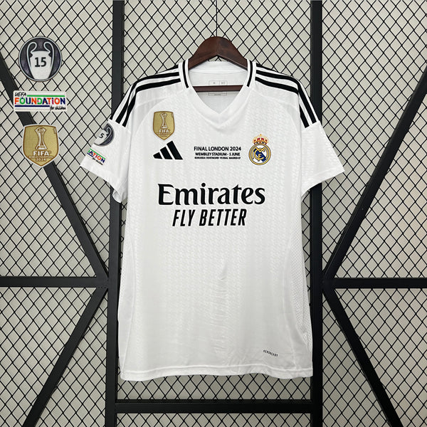 Camisa Oficial do Real Madrid 24/25 Versão Torcedor - Champions League