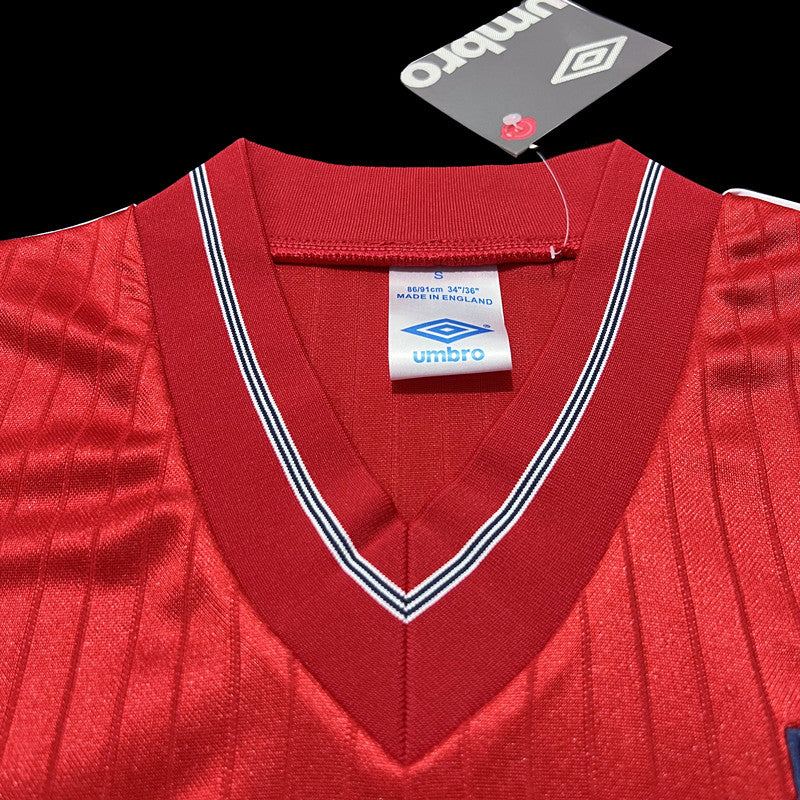 Camisa Retrô da Inglaterra 1984/1987